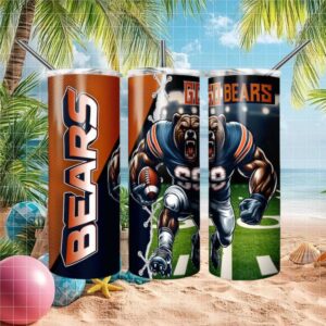 Bears Nation Stainless Steel Travel Tumbler