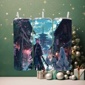 Blade Blossom Warrior's Insulated Tumbler