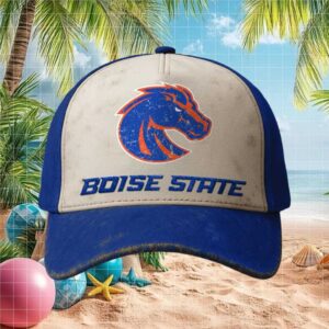 Boise State Broncos Distressed Vintage Style Cap