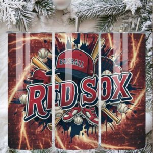 Boston Red Sox Baseball Fan Tumbler