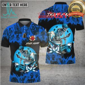 Bowling Funny Skeleton Toilet Humor Art Multi Options Personalized Name, Team Name Unisex 3D Shirt Bowling Funny Skeleton Toilet Humor Art Multi Options Personalized Name, Team Name Unisex 3D Shirt