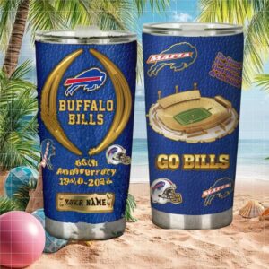Buffalo Bills 66Th Anniversary Stadium Mafia Tumbler