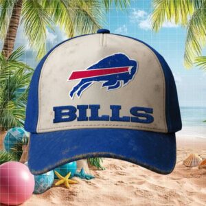 Buffalo Bills Vintage Style Embroidered Logo Cap
