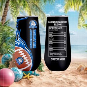 Canterbury Bankstown Bulldogs Nrl Nutrition Facts Tumbler