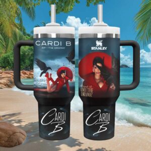 Cardi B “Am I The Drama” Crow Aesthetic Graphic Design