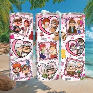 Carl & Ellie Up Movie Keepsake Tumbler