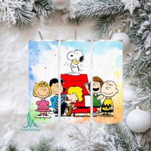 Charlie Brown and Snoopy Instant Download Tumbler