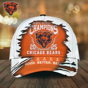 Chicago Bears 2025 NFC North Champions Cap