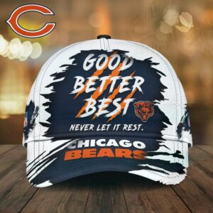 Chicago Bears 47 Navy Good Better Best Clean Up Adjustable Hat