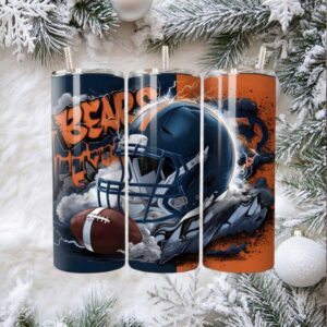 Chicago Bears Fan Stainless Steel Tumbler