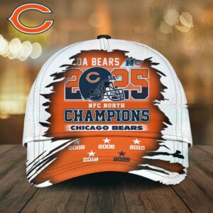 Chicago Bears NFL NFC North Champions Hat