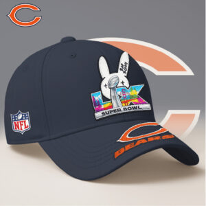 Chicago Bears Super Bowl Lix Bad Bunny Custom Cap