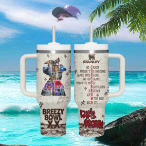 Chris Brown Breezy Bowl XX Stadium World Tour 40oz Tumbler