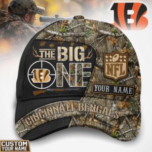 Cincinnati Bengals NFL The Big One Hunting Classic Camo Cap