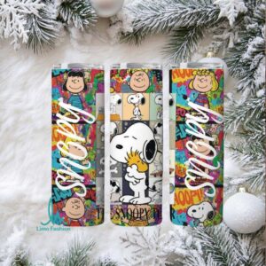 Colorful Peanuts Gang Stainless Steel Tumbler
