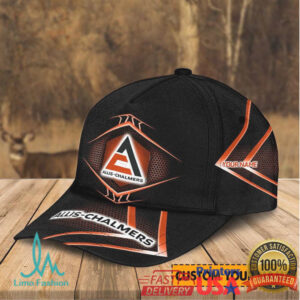 Custom Allis Chalmers Personalized Name Black And Orange Hat