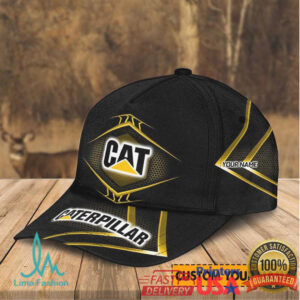 Custom Caterpillar Cat Equipment Personalized Name Logo Hat