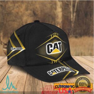 Custom Caterpillar Cat Equipment Personalized Name Logo Hat