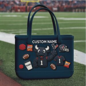 Custom Houston Texans Fritos O Style Tote Bag