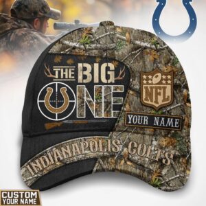 Custom Indianapolis Colts The Big One Camo Hunting Cap