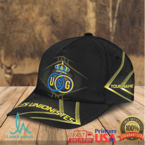 Custom Les Unionistes Yellow & Blue Team Spirit Cap
