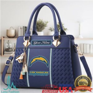Custom Los Angeles Chargers Themed Handbag