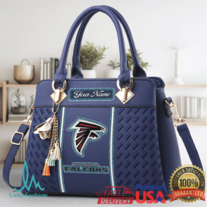 Custom NFL Falcons Fan Tote Bag