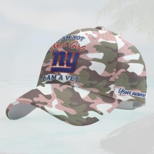 Custom NFL New York Giants Camo Classic Cap