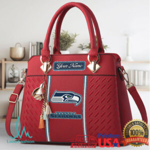 Custom NFL Seattle Seahawks Fan Satchel Handbag