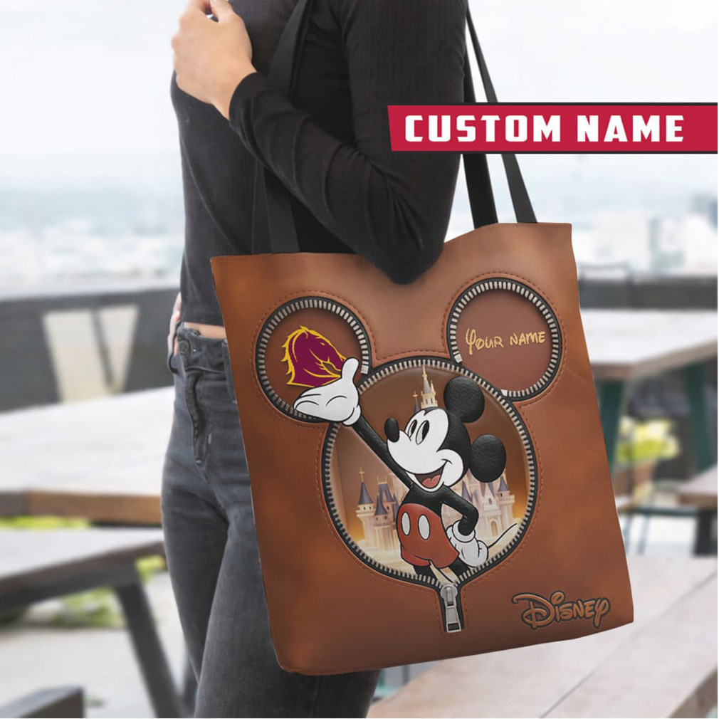 Custom Name Disney Mickey Mouse Cartoon Leather Bag Handbag Custom Name Disney Mickey Mouse Cartoon Leather Bag Handbag