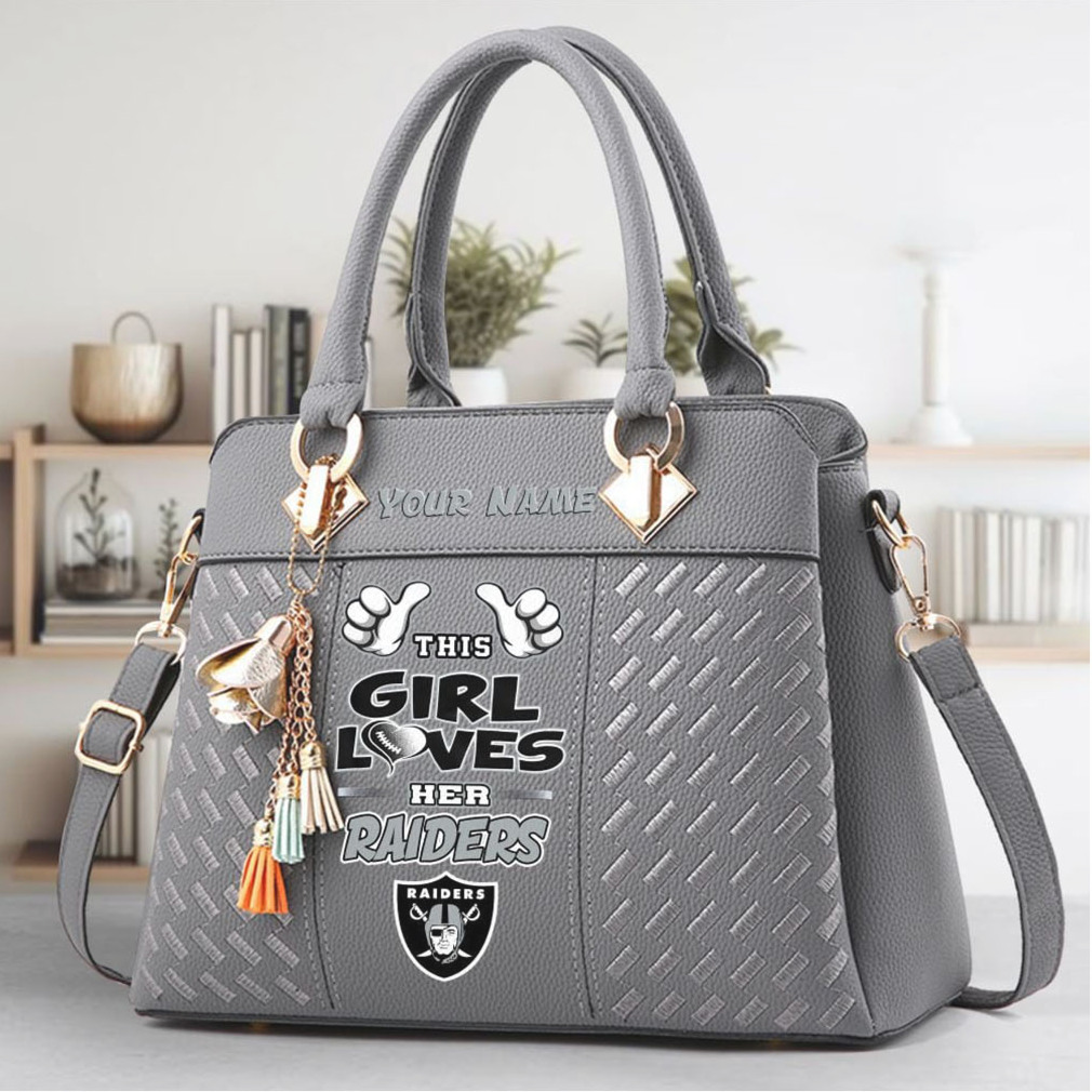 Custom Name Las Vegas Raiders Women’s Leather Bag Custom Name Las Vegas Raiders Women’s Leather Bag