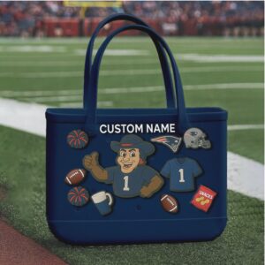 Custom New England Patriots Tote Bag