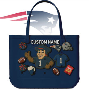Custom New England Patriots Tote Bag