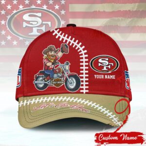 Custom Personalized San Francisco 49ers NFL Baseball Cap