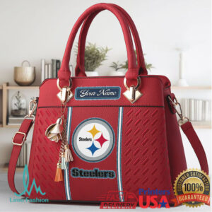 Custom Pittsburgh Steelers Team Logo Fashion Tote Bag