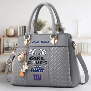 Custom This Girl Loves Her Giants Bag