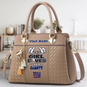 Custom This Girl Loves Her Giants Bag