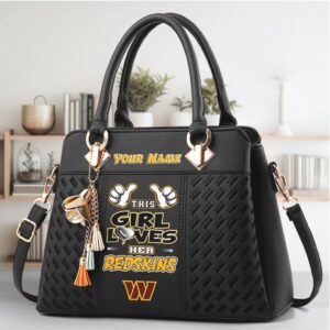 Custom This Girl Loves Her Redskins Bag