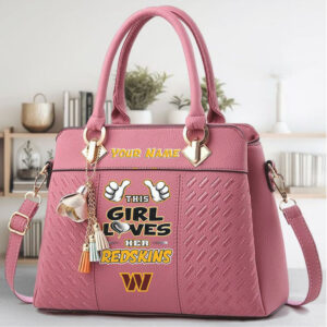 Custom This Girl Loves Her Redskins Bag