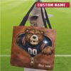 Personalized Arizona Cardinals Maroon Tote Bag Personalized Arizona Cardinals Maroon Tote Bag