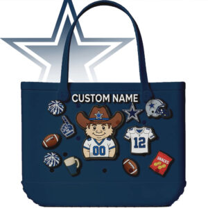 Customizable Dallas Cowboys Fan Tote Bag
