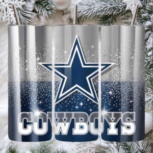 Customizable Dallas Cowboys Football Fan Gift 20oz Sublimation Tumbler