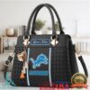 Atlanta Falcons Navy Faux Leather Handbag Atlanta Falcons Navy Faux Leather Handbag