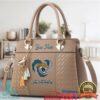 Custom Tennessee Titans Personalized Satchel Handbag Custom Tennessee Titans Personalized Satchel Handbag