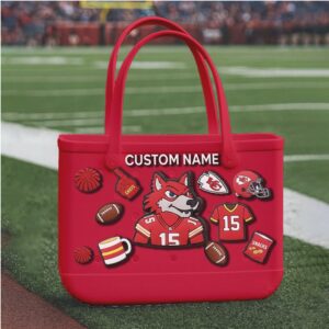 Customizable Kansas City Chiefs Spirit Tote Bag Customizable Kansas City Chiefs Spirit Tote Bag