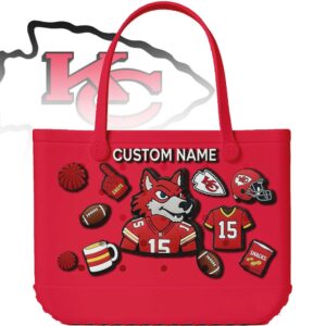 Customizable Kansas City Chiefs Spirit Tote Bag