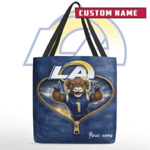 Customizable Los Angeles Rams Tote Bag