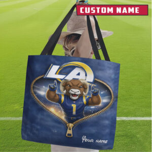 Customizable Los Angeles Rams Tote Bag