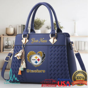 Customizable NFL Pittsburgh Steelers Tote Purse Bag