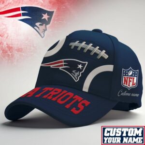 Customizable New England Patriots NFL Team Apparel Youth Logo Patch Strapback Hat